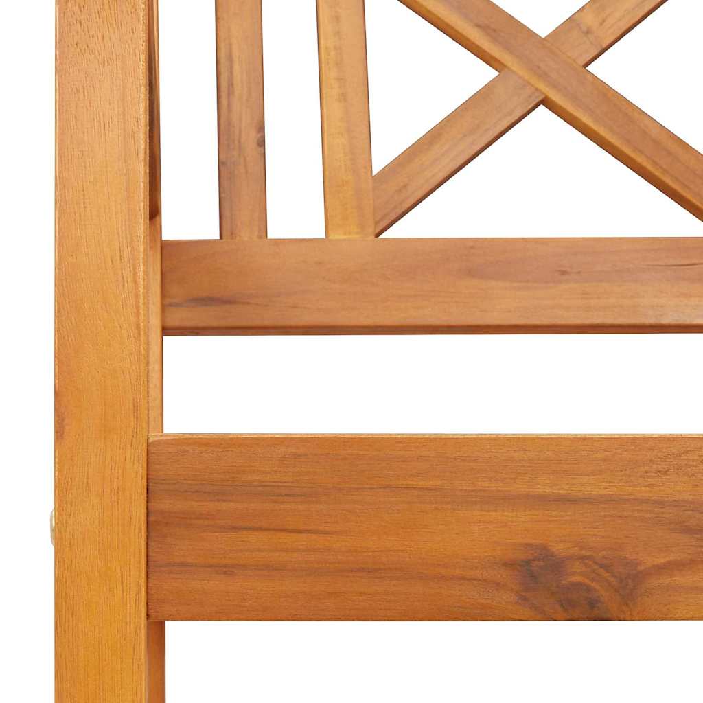 Utendørs benk Naturlig 150 x 56 x 90 cm Solid akasietre