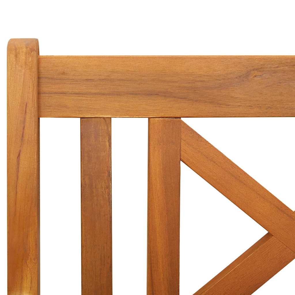 Utendørs benk Naturlig 150 x 56 x 90 cm Solid akasietre