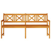 Hagebenk Brun 180 x 56 x 90cm Massivt akasietre