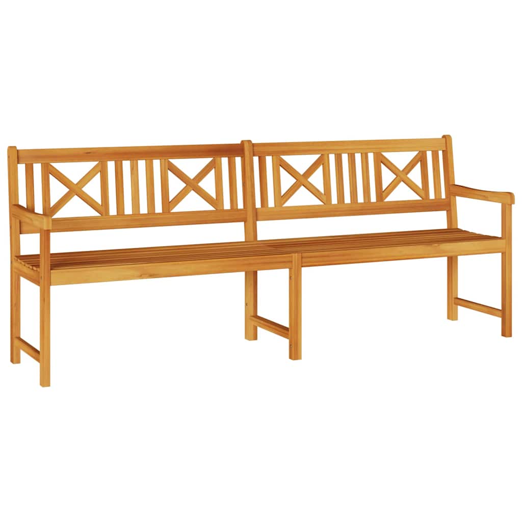 Hagebenk Brun 220 x 56 x 90cm Massivt akasietre
