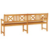Hagebenk Brun 220 x 56 x 90cm Massivt akasietre