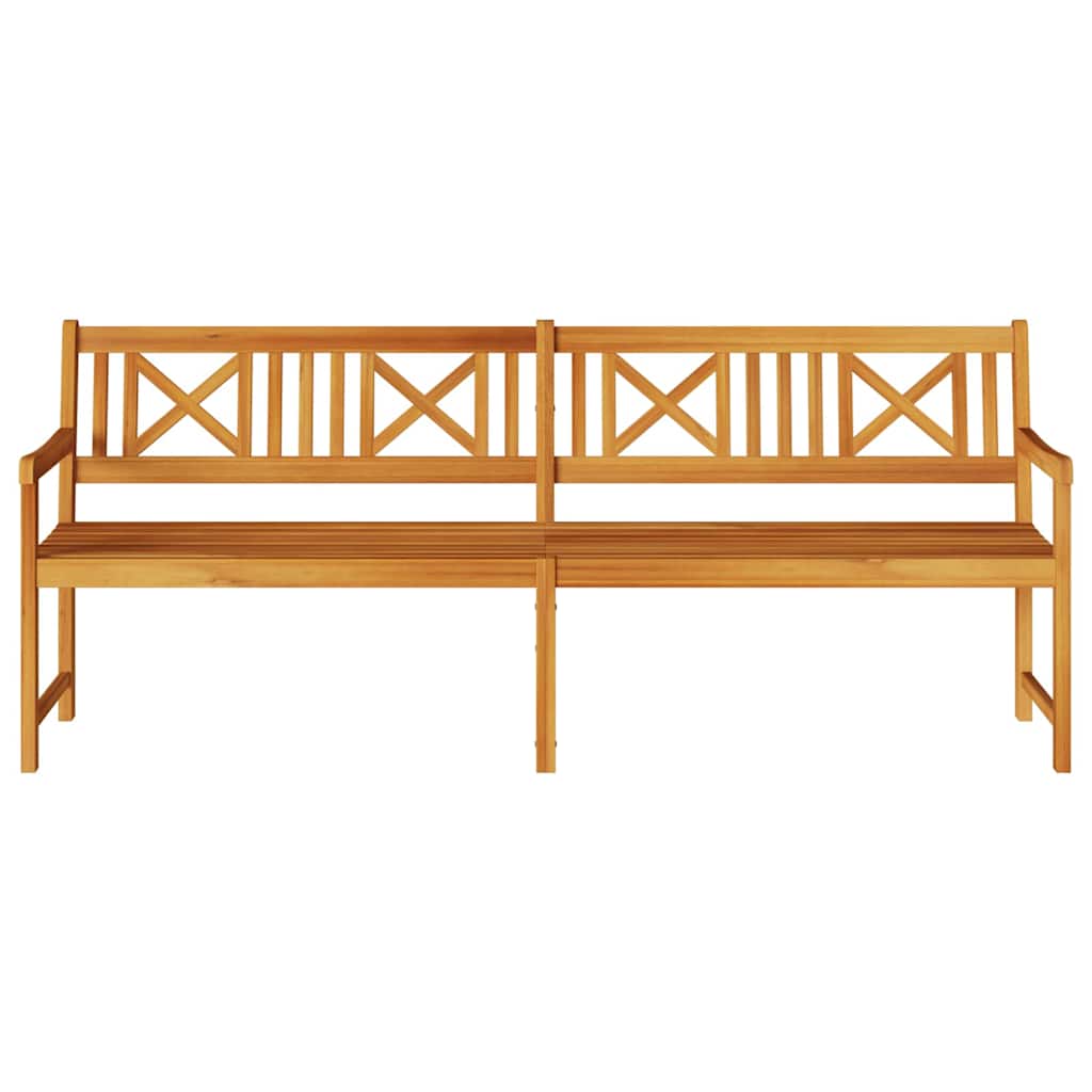 Hagebenk Brun 220 x 56 x 90cm Massivt akasietre