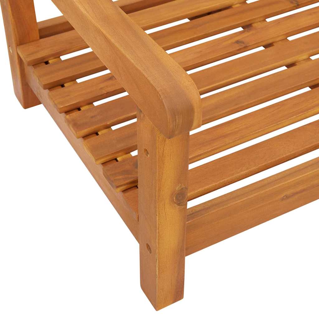Hengekøye Benk Brun 119 x 35 x 47cm Massivt akasietre