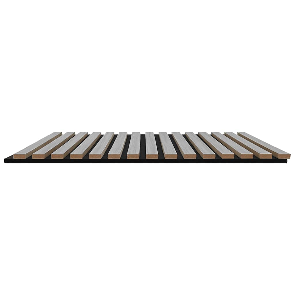 akustiske veggpaneler 2 stk lamell 60,5x60 cm eikefiner