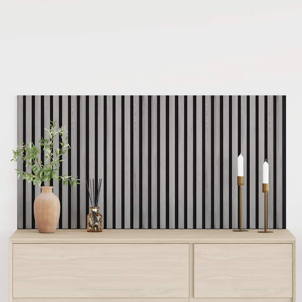 akustiske veggpaneler 2 stk lamell 60,5x60 cm eikefiner