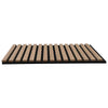 akustiske veggpaneler 2 stk lamell 60,5x60 cm eikefiner