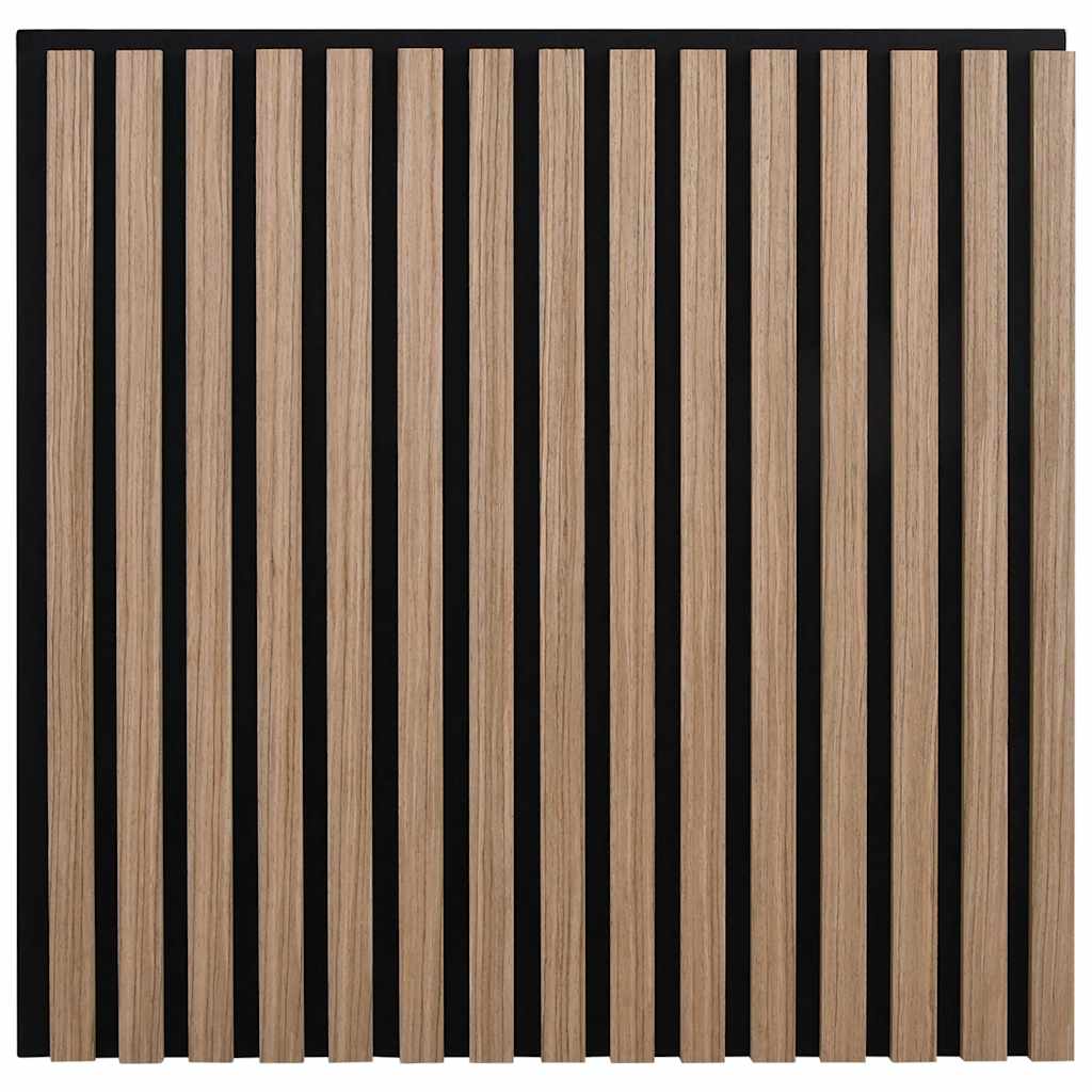 akustiske veggpaneler 2 stk lamell 60,5x60 cm eikefiner