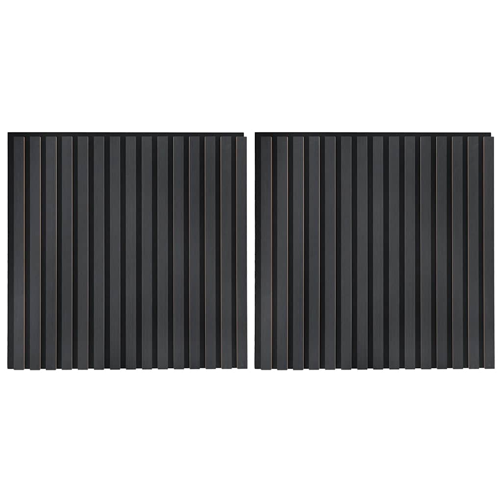 akustiske veggpaneler 2 stk lamell 60,5x60 cm eikefiner