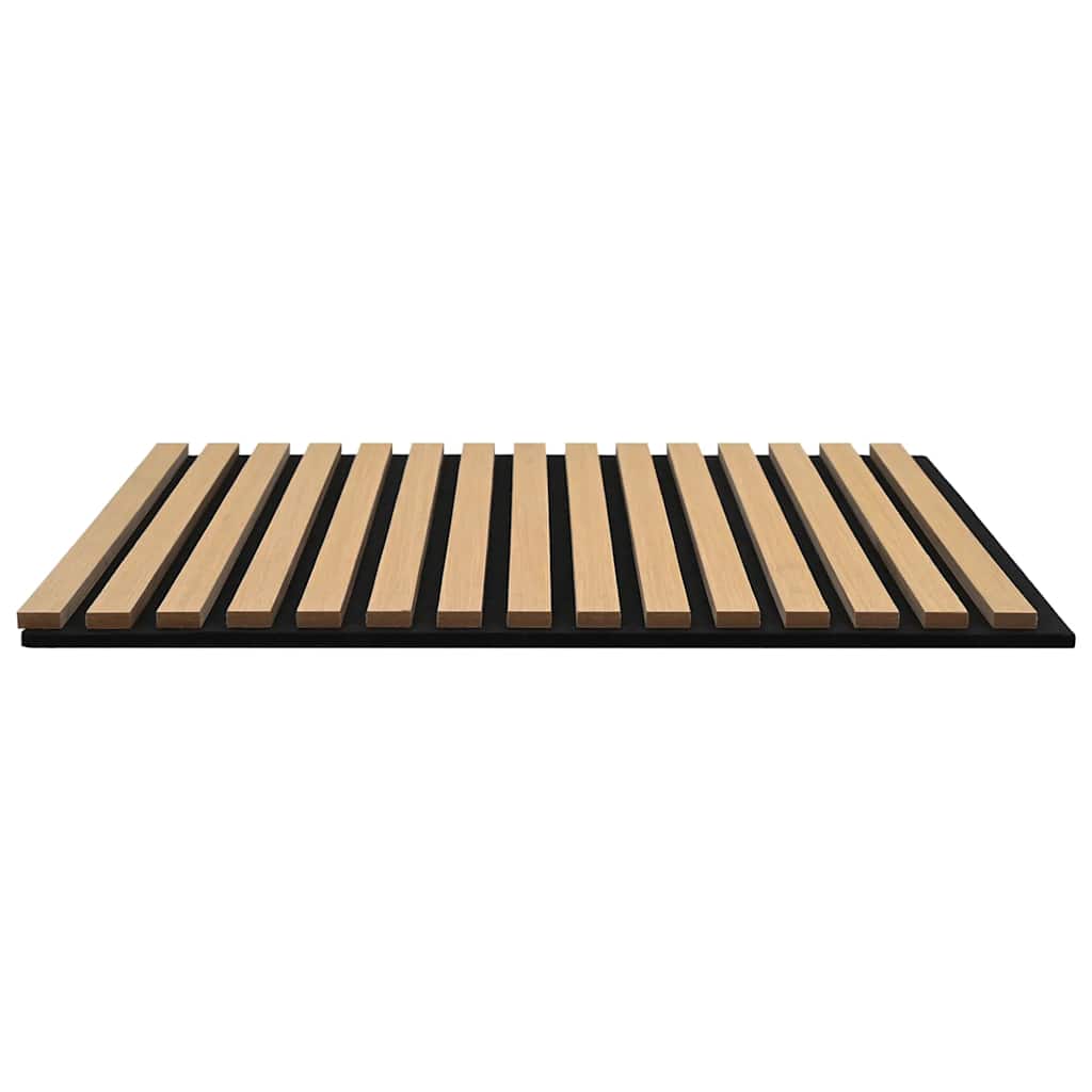 akustiske veggpaneler 8 stk lamell 60,5x60 cm eikefiner