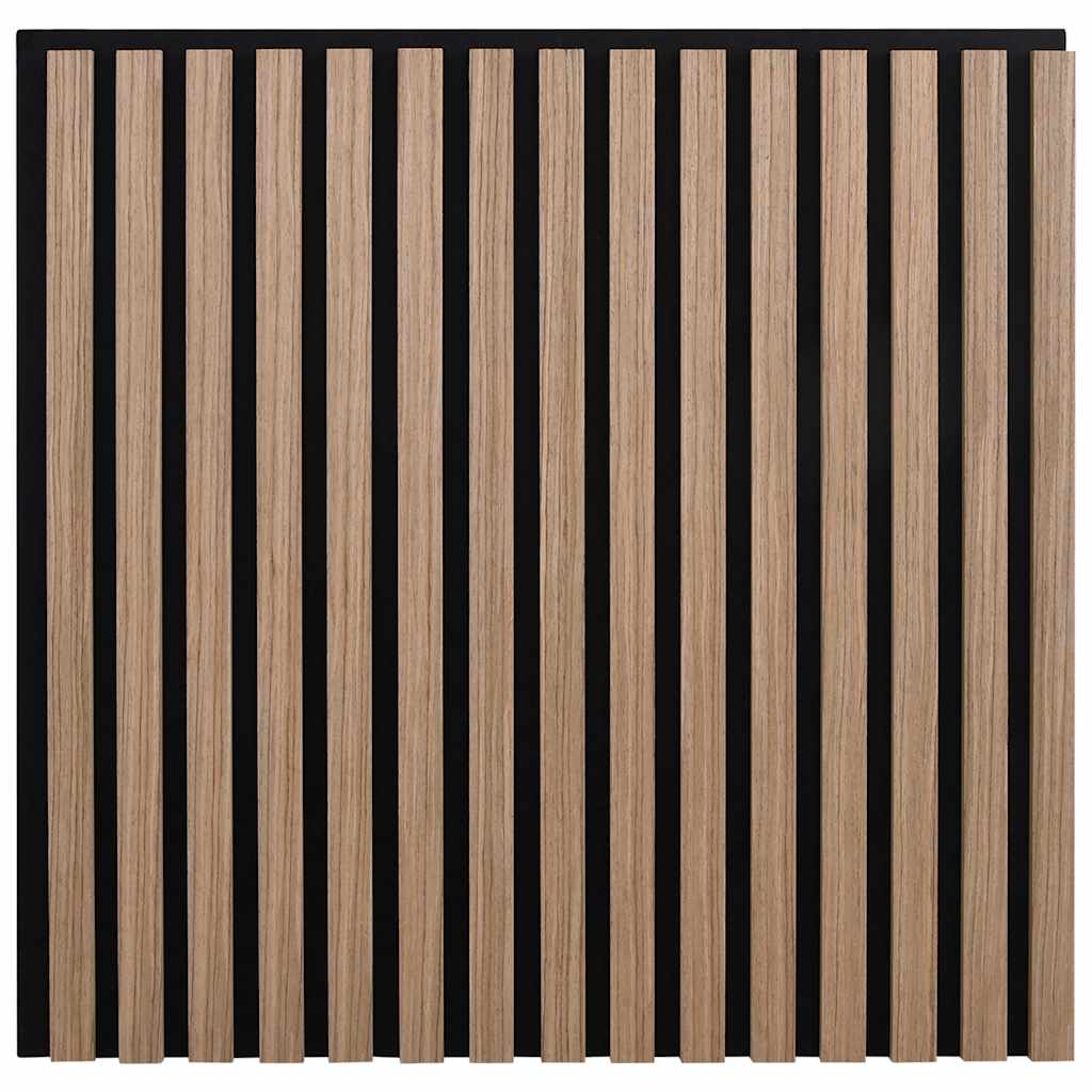 akustiske veggpaneler 8 stk lamell 60,5x60 cm eikefiner