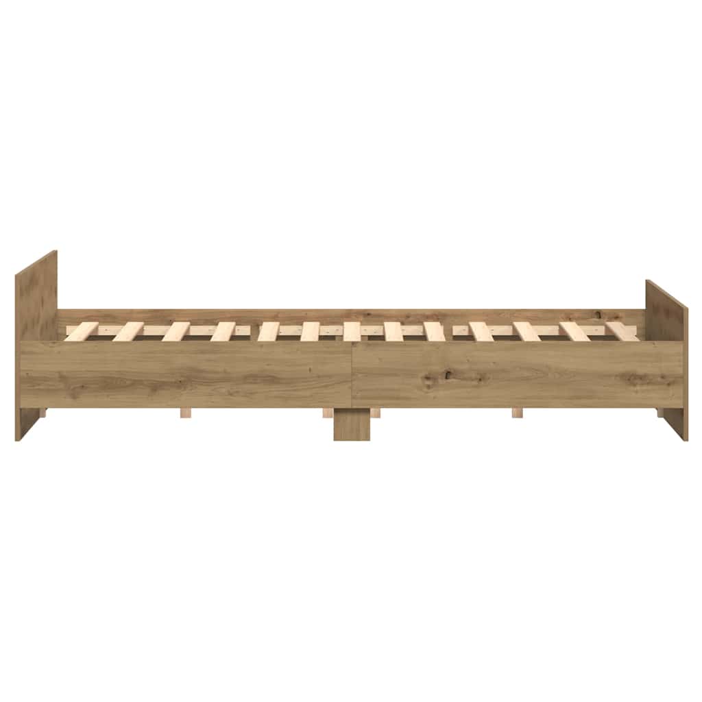 Sengestamme Artisan Eik 203 x 203 x 50 cm Konstruert tre