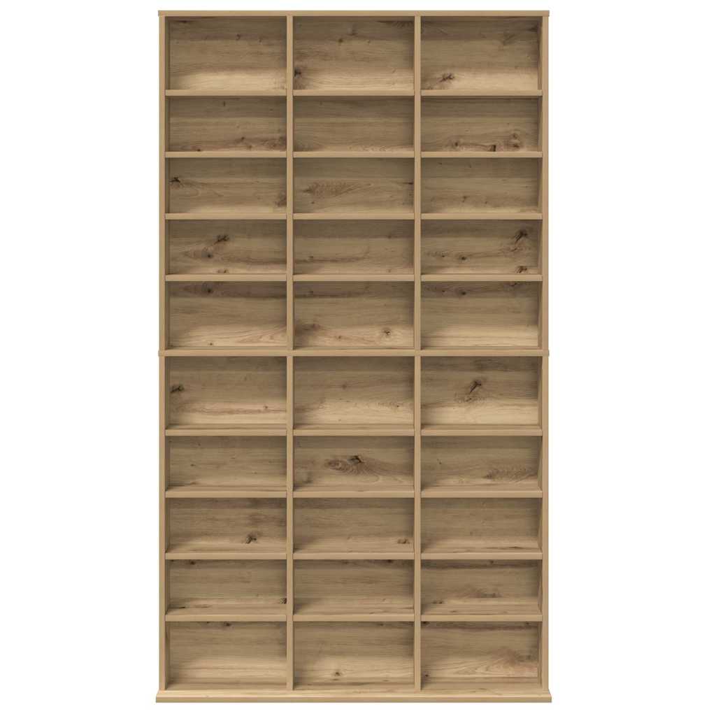 CD skap Artisan Eik 101 x 23 x 177,5 cm Konstruert tre
