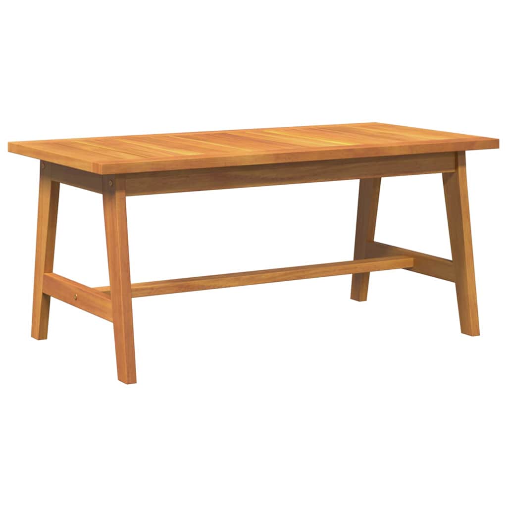 Bistrosett med pute 2 pcs Brun Massivt akasietre