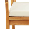 Hage Stol 2 pcs Brun Massivt akasietre