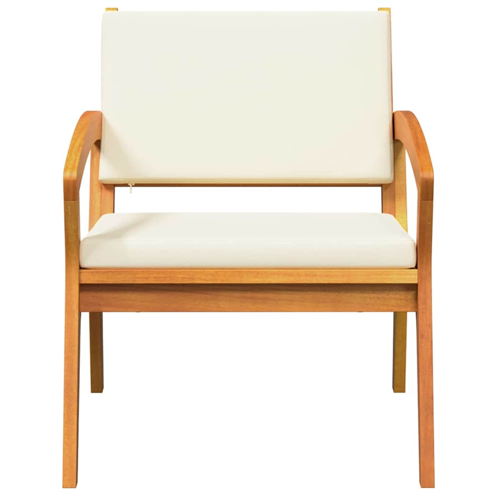 Hage Stol 2 pcs Brun Massivt akasietre