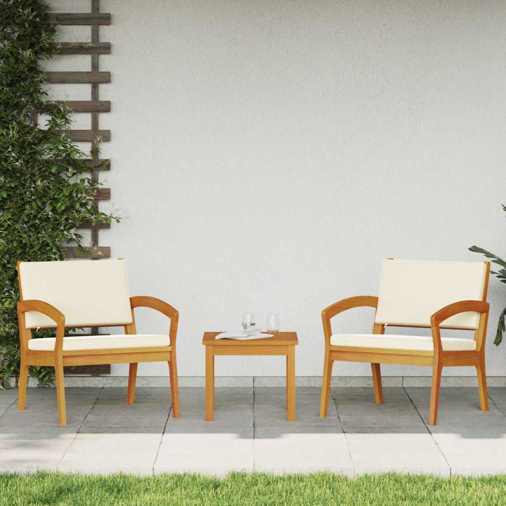 Bistrosett Brun 45 x 45 x 38cm Massivt akasietre