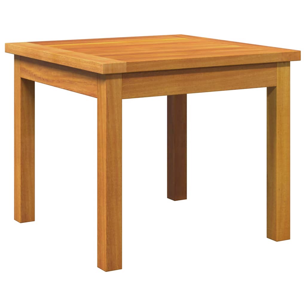 Bistrosett med pute 2 pcs Brun Massivt akasietre