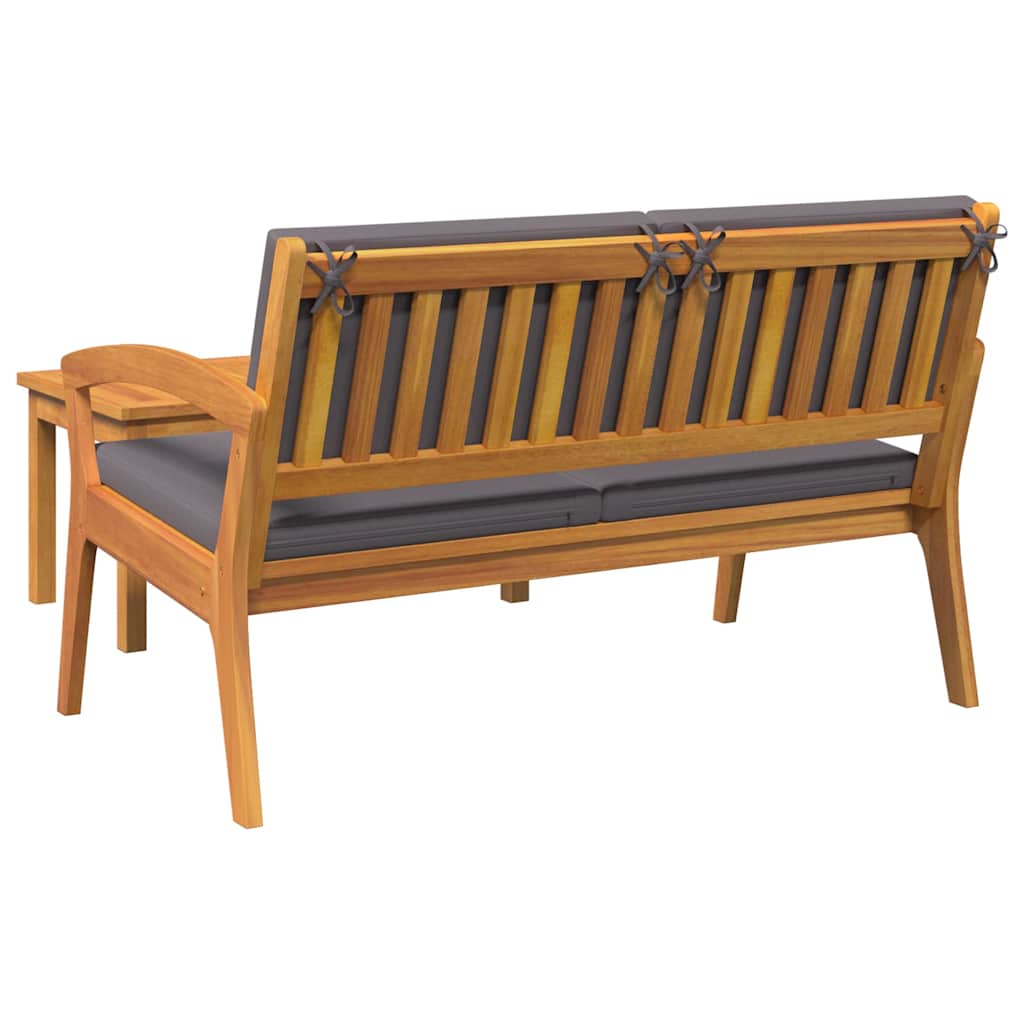 Bistrosett 2 pcs Brun Massivt akasietre