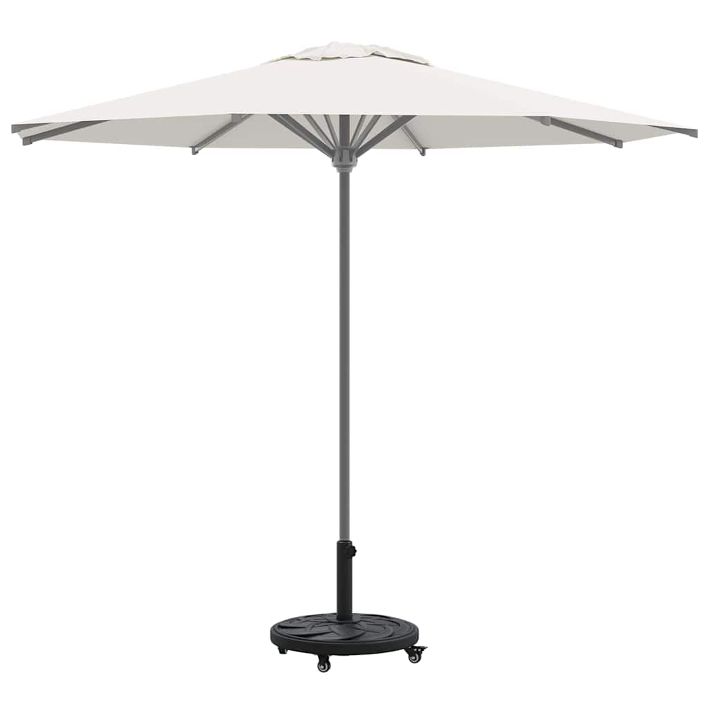 Parasollfot Art Deco Svart Ø 45 x 39,5 cm Jern vidaXL