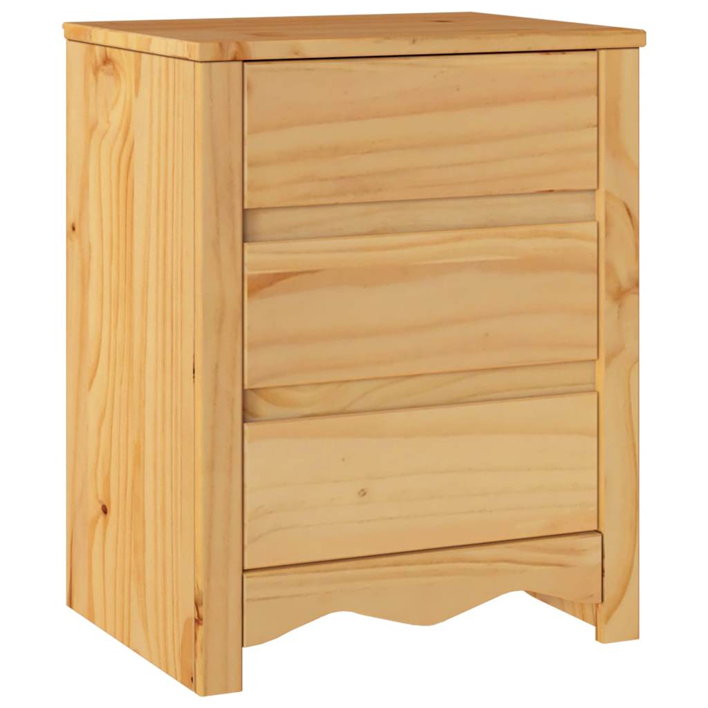 Kaffebord med skuff Drammen Eik 45 x 35 x 56 cm Massiv furu