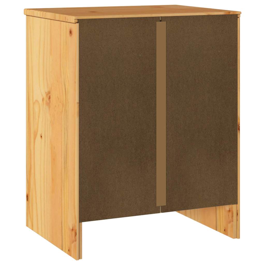Kaffebord med skuff Drammen Eik 45 x 35 x 56 cm Massiv furu