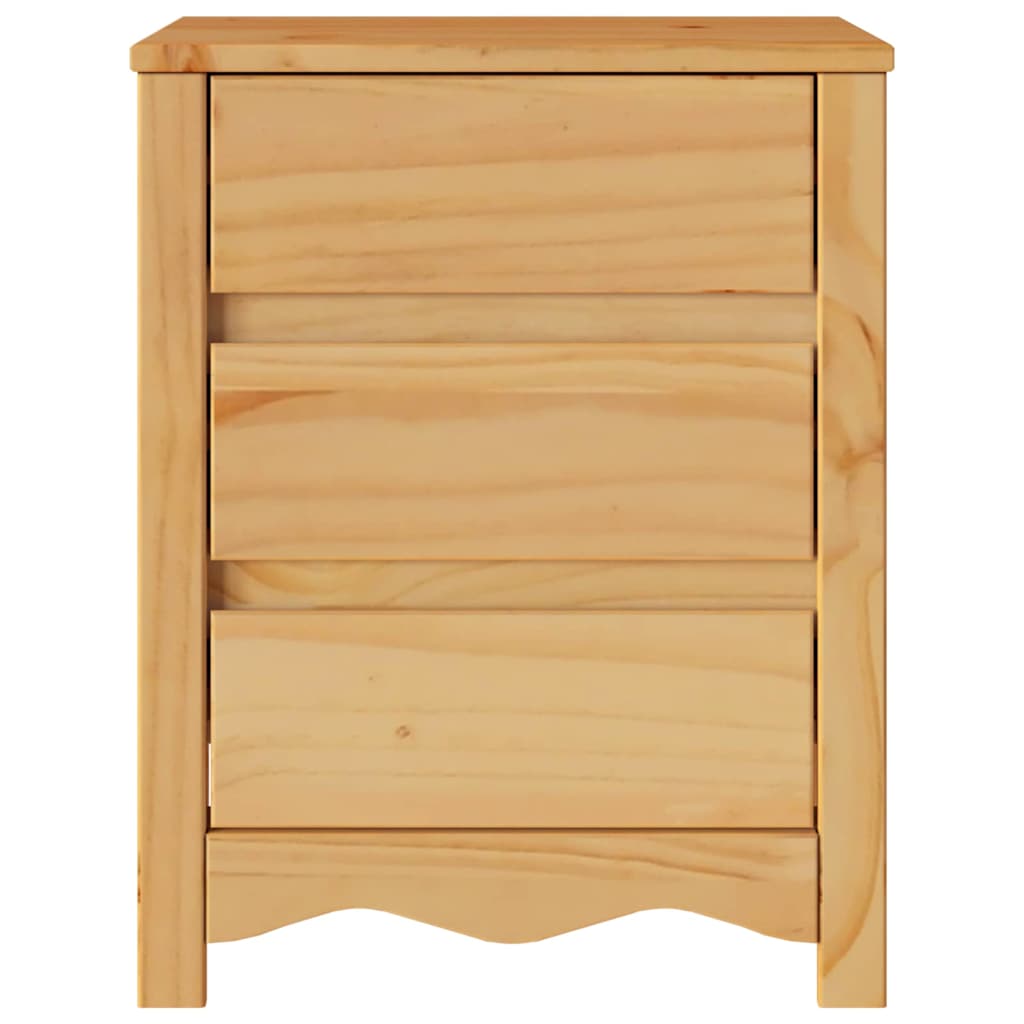 Kaffebord med skuff Drammen Eik 45 x 35 x 56 cm Massiv furu