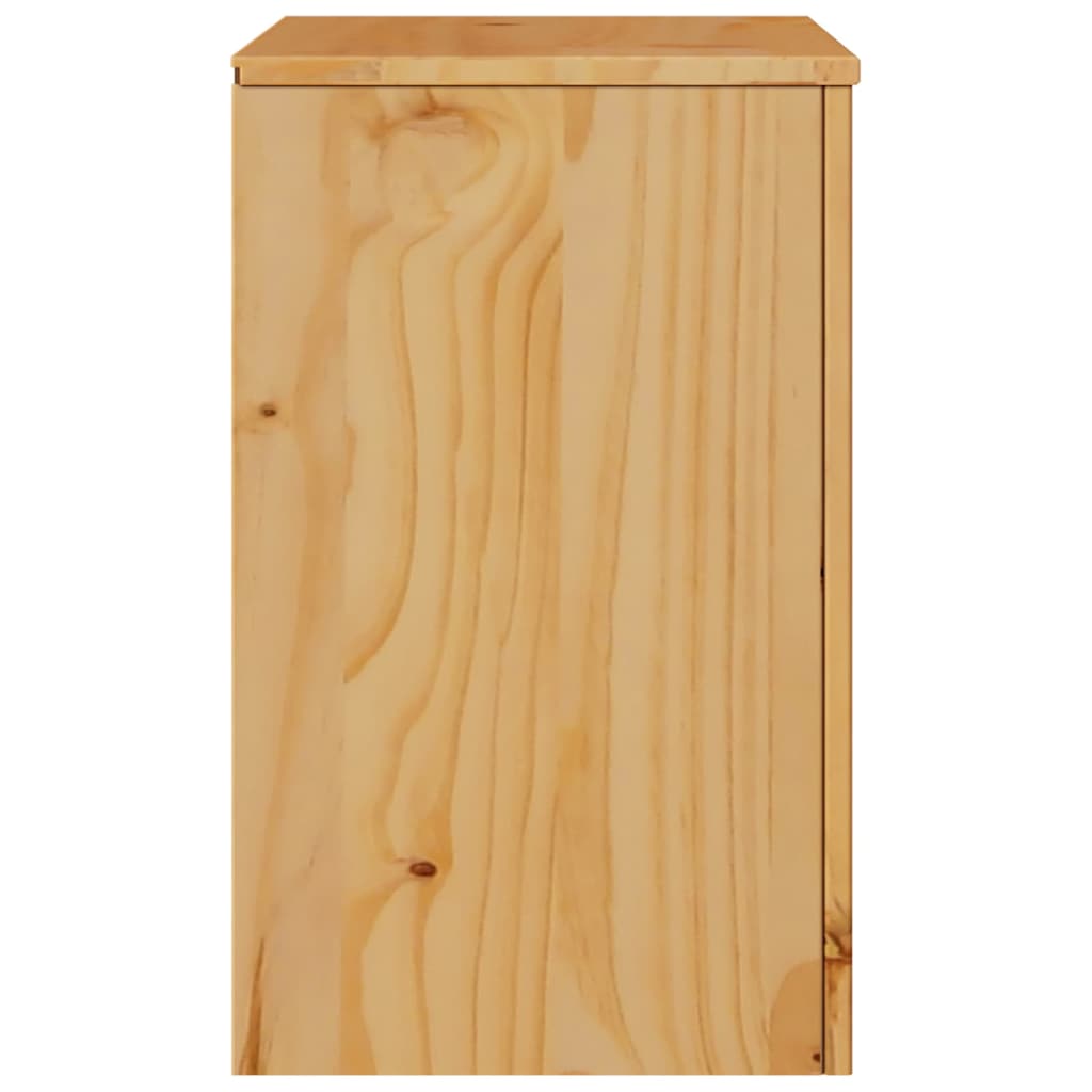 Kaffebord med skuff Drammen Eik 45 x 35 x 56 cm Massiv furu