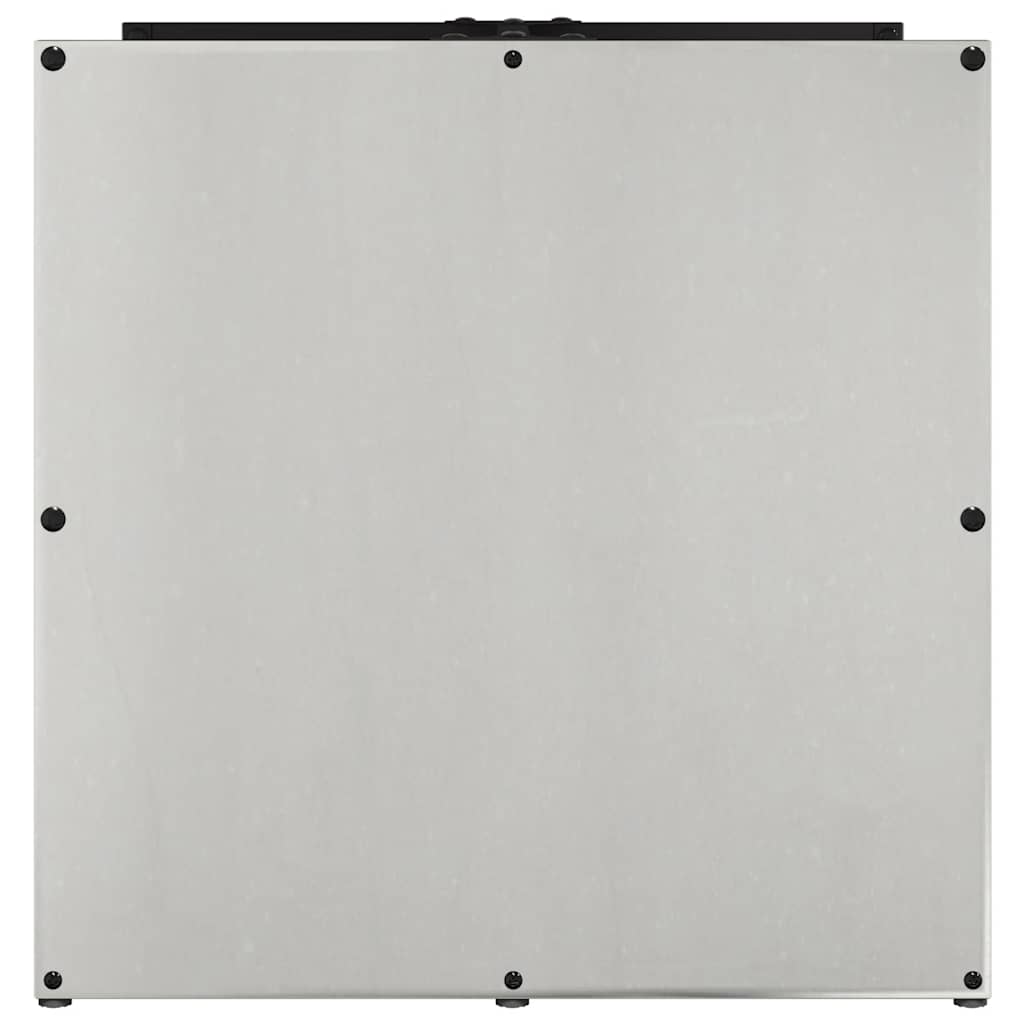 Vedstativ 40x40x40 cm rustfritt stål