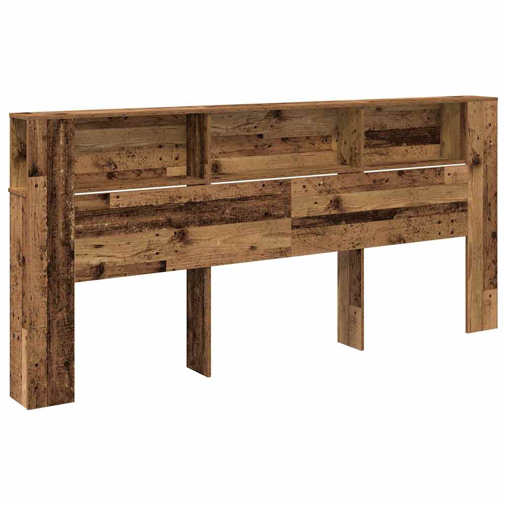 Hodegavlskap Gammelt tre 220 x 18,5 x 102,5 cm Konstruert tre