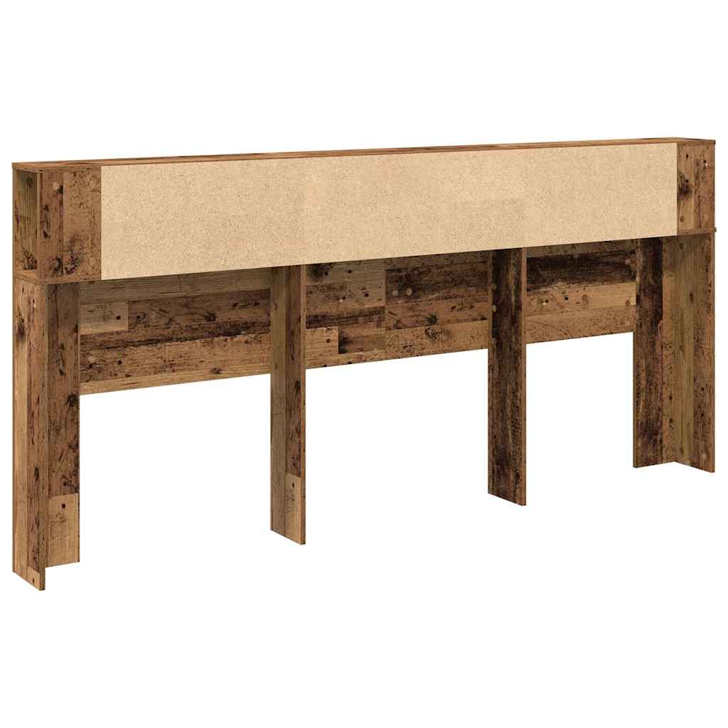 Hodegavlskap Gammelt tre 220 x 18,5 x 102,5 cm Konstruert tre