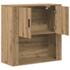 Veggskap med hylle artisan eik 80 x 33 x 80 cm Konstruert tre