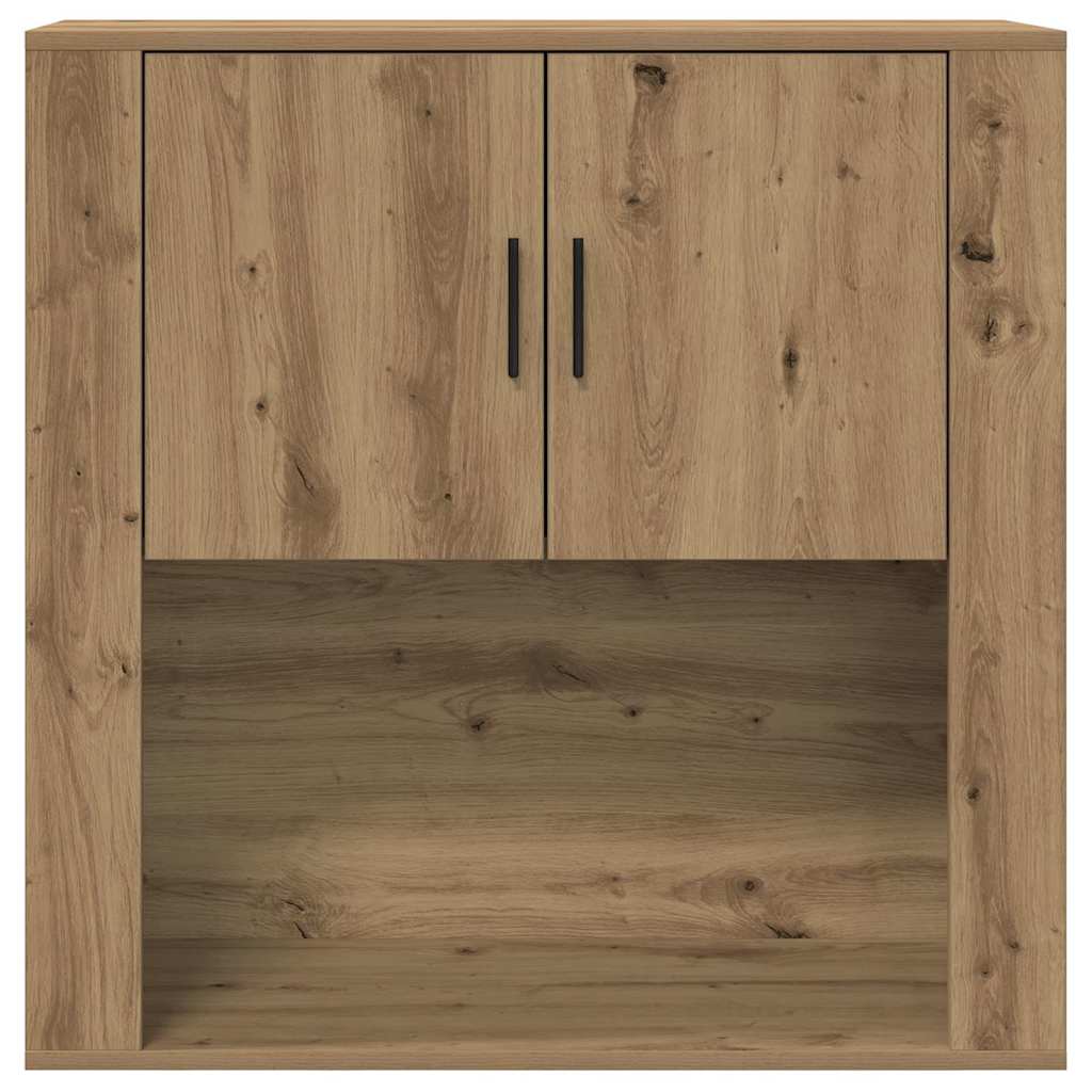 Veggskap med hylle artisan eik 80 x 33 x 80 cm Konstruert tre