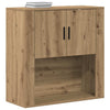Veggskap med hylle artisan eik 80 x 33 x 80 cm Konstruert tre