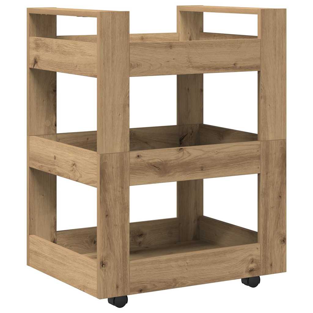 Kjøkkenvogn Artisan Eik 60 x 45 x 80 cm Konstruert tre