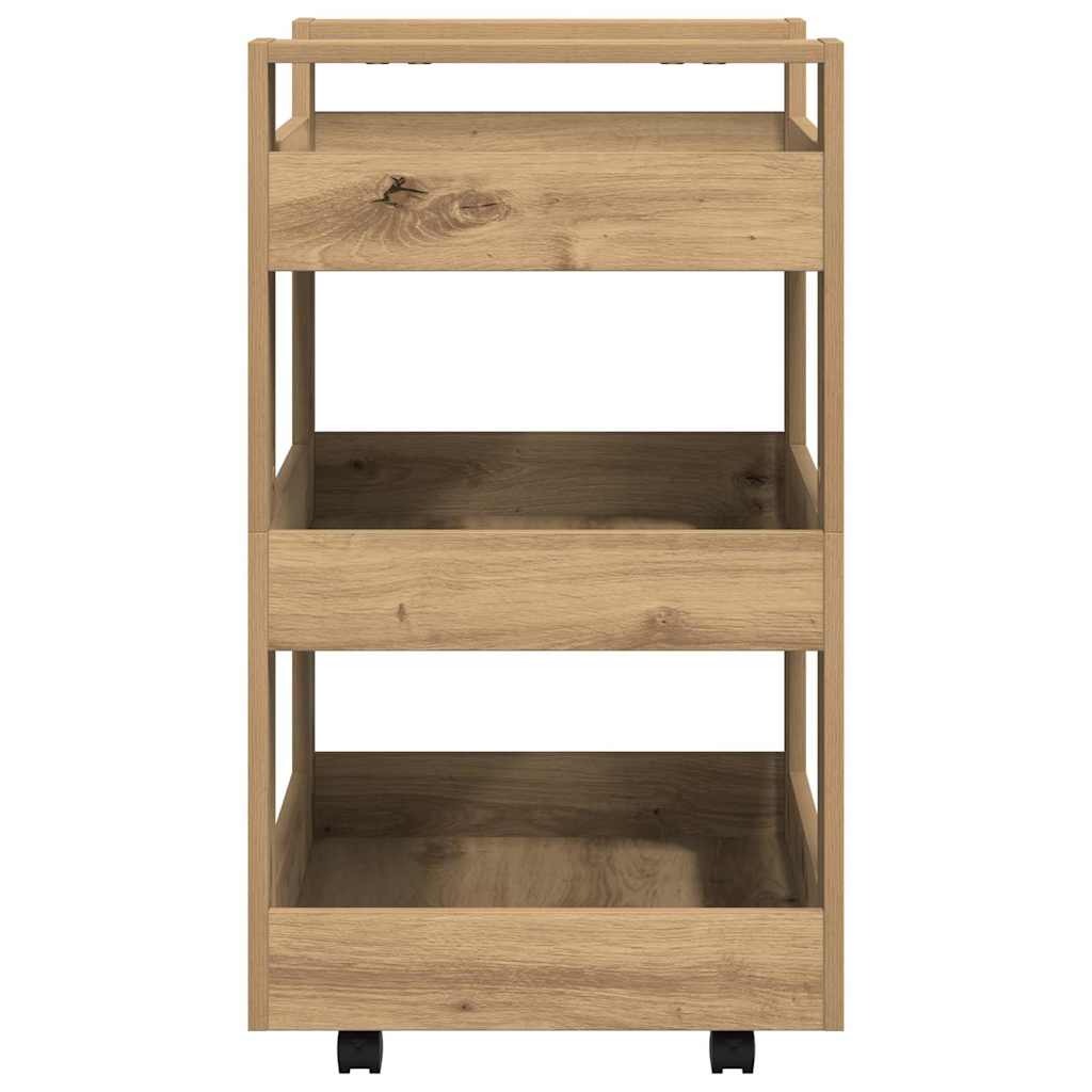 Kjøkkenvogn Artisan Eik 60 x 45 x 80 cm Konstruert tre