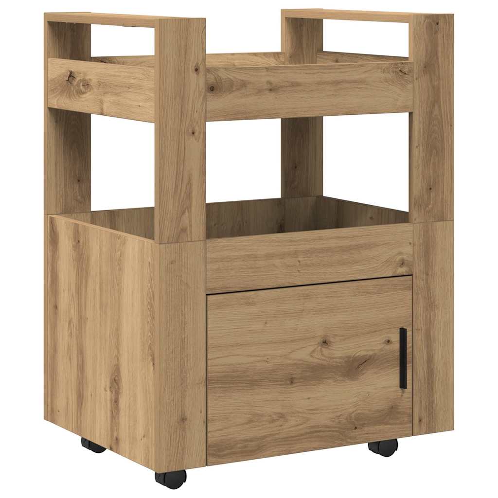 Kjøkkenvogn artisan eik 60 x 45 x 80 cm Konstruert tre