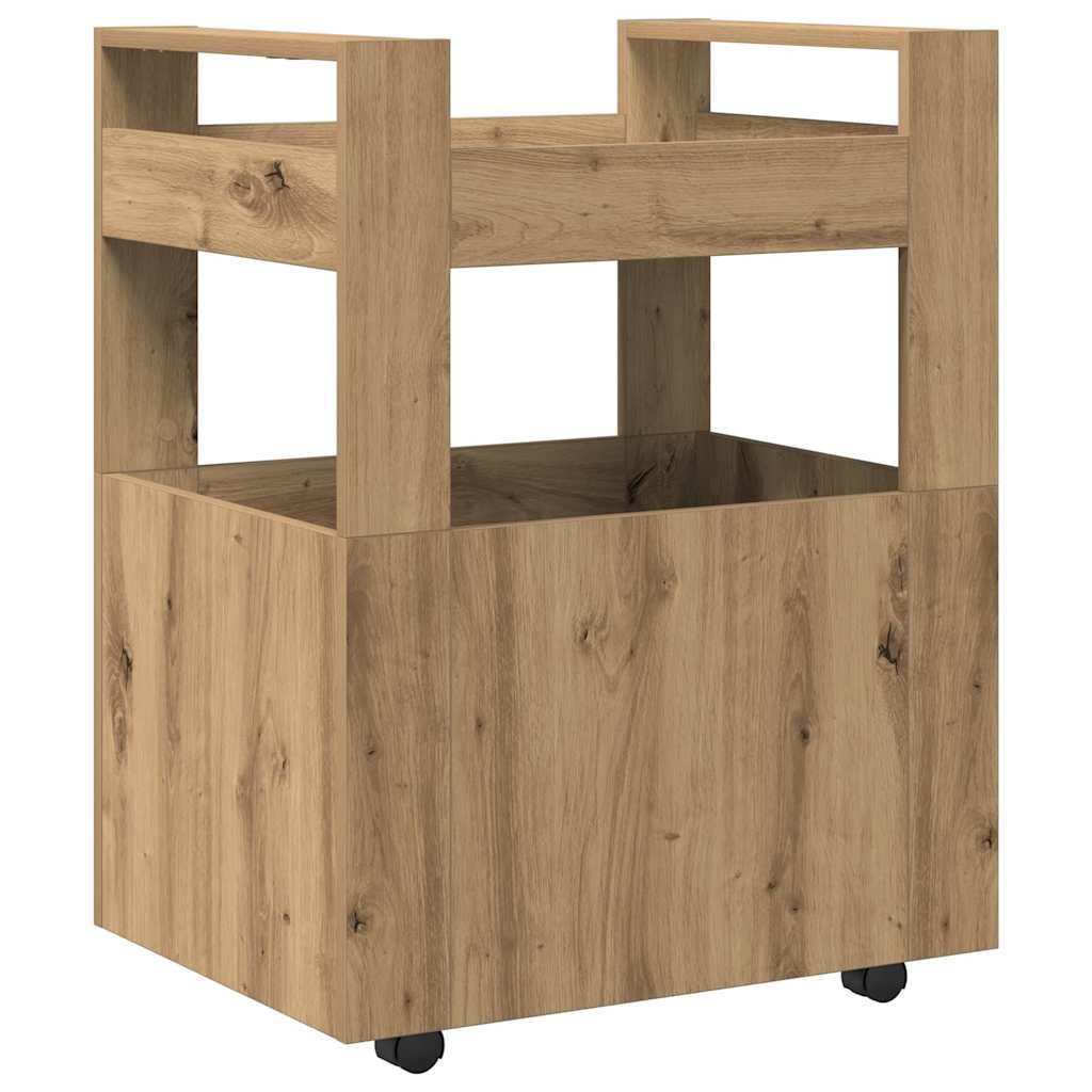 Kjøkkenvogn artisan eik 60 x 45 x 80 cm Konstruert tre