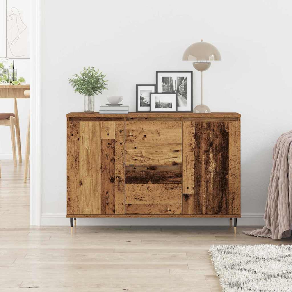 Serviesskap Gammelt tre 101,5 x 35 x 70 cm Konstruert tre