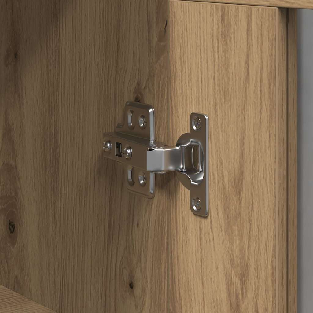 Veggskap Artisan Eik 69,5 x 34 x 90 cm Konstruert tre