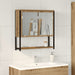 Speilskap Artisan Eik 60 x 16 x 60 cm Konstruert tre