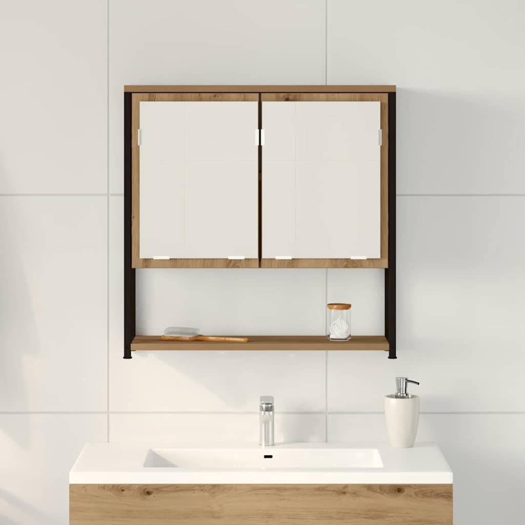 Speilskap Artisan Eik 60 x 16 x 60 cm Konstruert tre