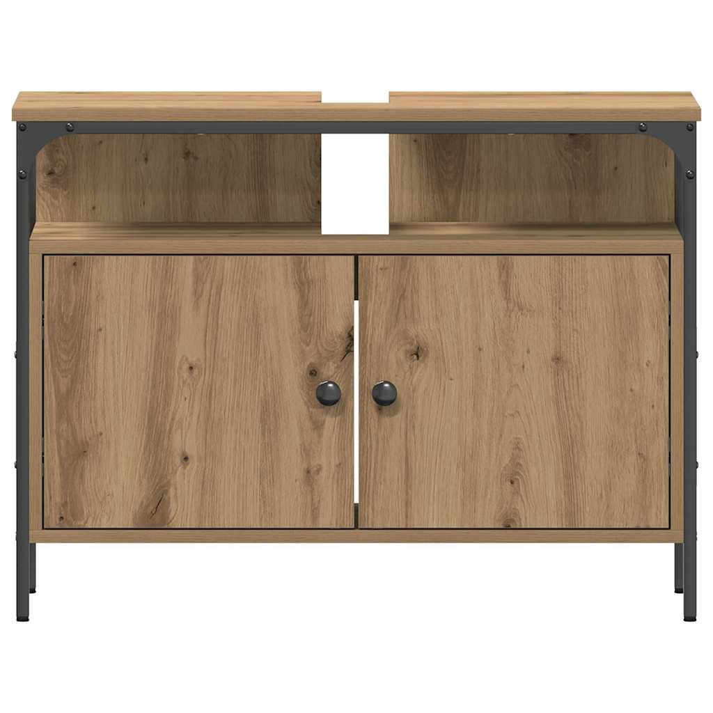 Baderomsvaskeskap artisan eik 80 x 30 x 60 cm Konstruert tre