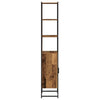 Baderomsskap Gammelt tre 33 x 33 x 185.5 cm Konstruert tre