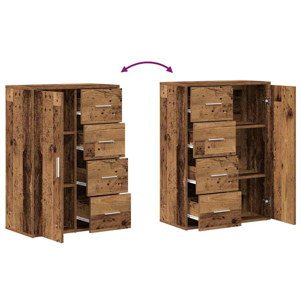 Serviesskap Gammelt tre 60 x 31 x 84 cm Konstruert tre