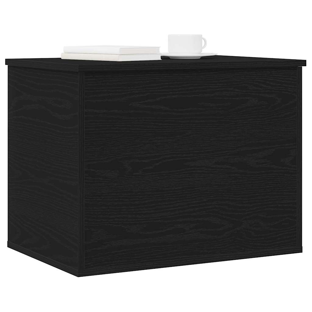 Lagringsboks Svart eik 60 x 42 x 46 cm Konstruert tre