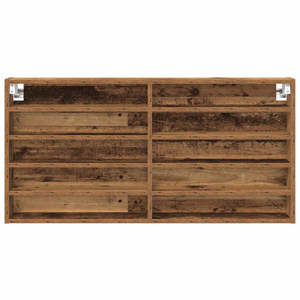 Visningsskap Gamle tre 100 x 8,5 x 50 cm Konstruert tre