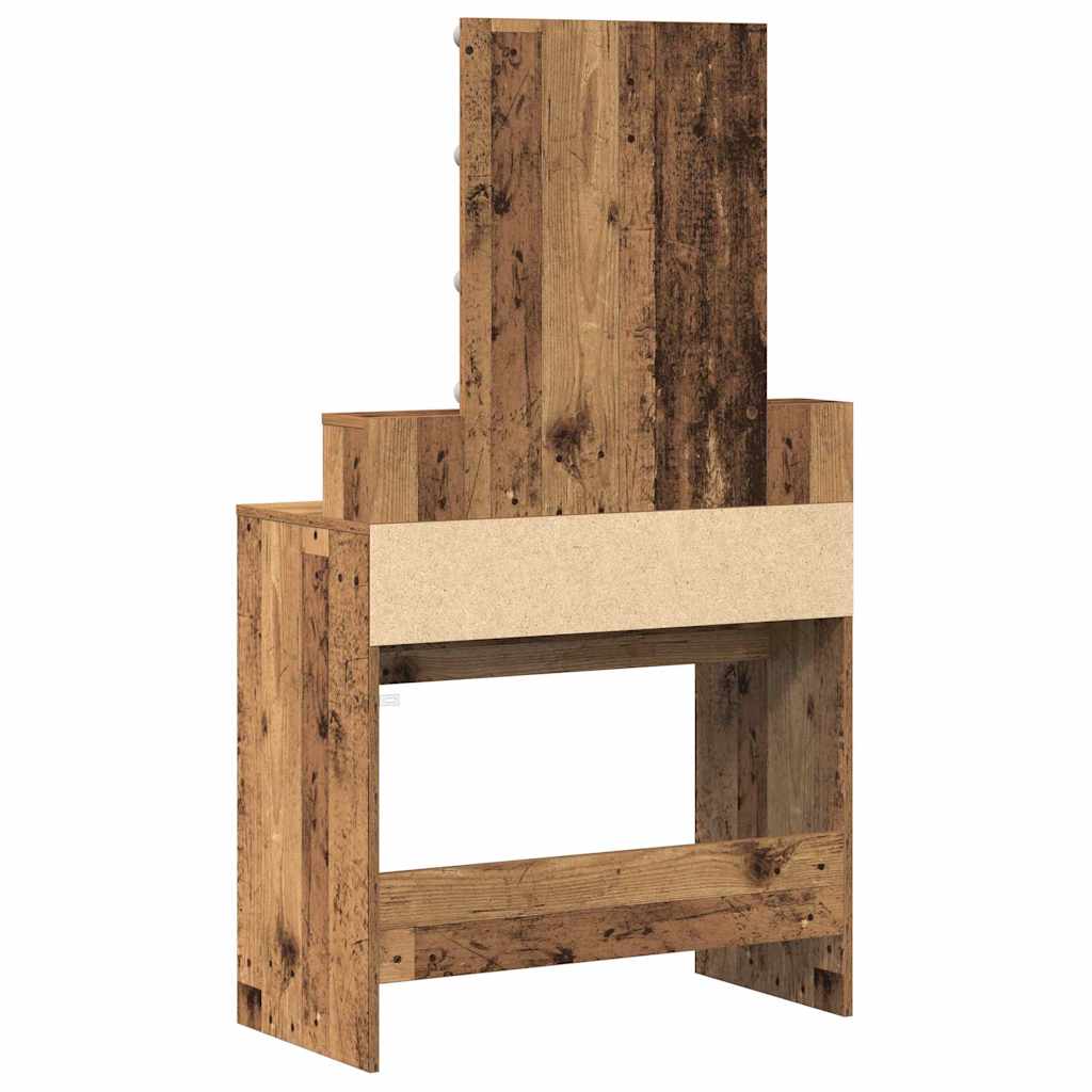Sminkebord Gamle tre 80 x 41 x 144.5 cm Konstruert tre