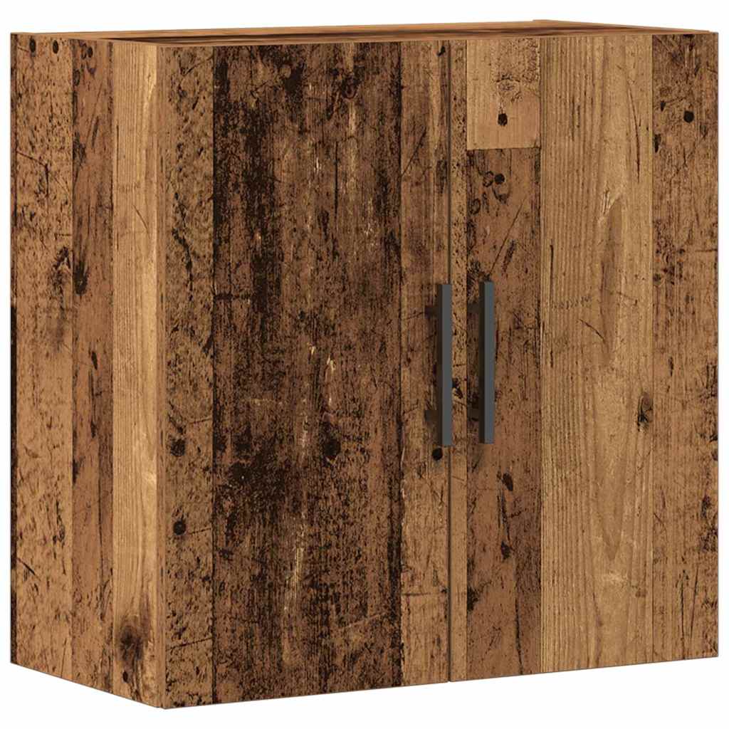 Veggskap Veggmontert Gamle tre 60 x 31,5 x 60 cm Konstruert tre