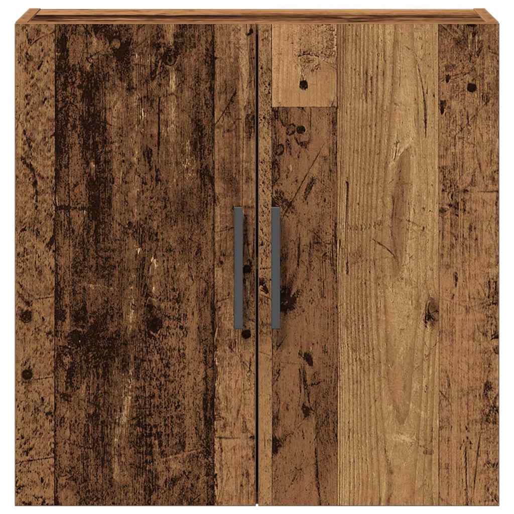 Veggskap Veggmontert Gamle tre 60 x 31,5 x 60 cm Konstruert tre