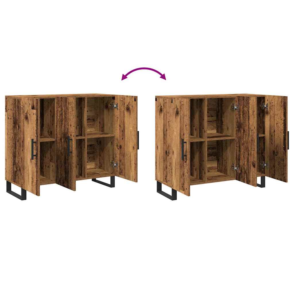 Serviesskap Gammelt tre 90 x 34 x 80 cm Konstruert tre